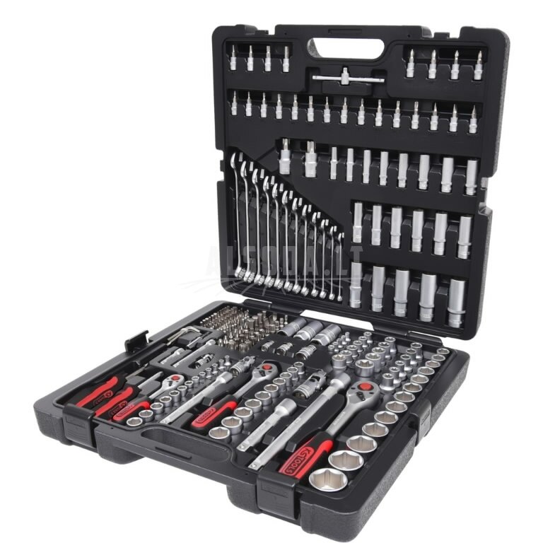 1/4+3/8+1/2'' galinių raktų komplektas 216pcs, KS Tools 1/4+3/8+1/2'' galinių raktų komplektas 216pcs, KS Tools