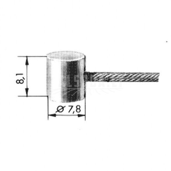 2.5 mm-250 cm vidinis troselis 1 2.5 mm-250 cm vidinis troselis 1