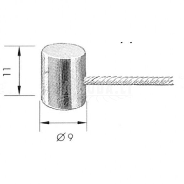 2.5 mm-250 cm vidinis troselis 1 2.5 mm-250 cm vidinis troselis 1