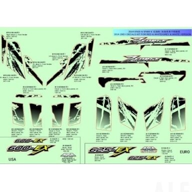 4060-1900E0-1000 DECAL KIT