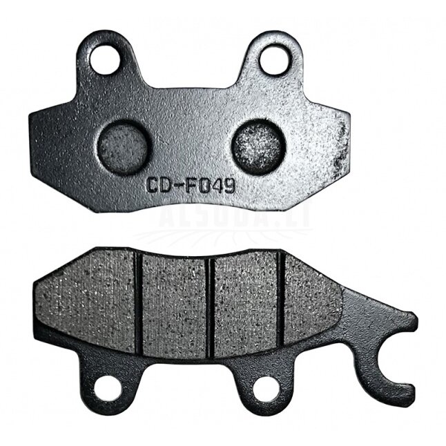 6050-0801A0 REAR BRAKE PAD, RH 6050-0801A0 REAR BRAKE PAD, RH