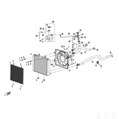 6100-000102 OUTLET PIPE I. IDLE Nr. 29