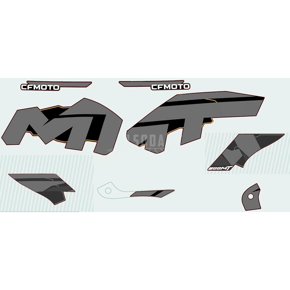6WWV-190100-5B00-11 DECAL ASSY 6WWV-190100-5B00-11 DECAL ASSY