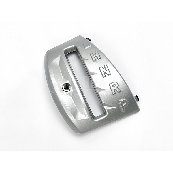 7020-040208-0V10 INDICATOR COVER, GEARSHIFT SILVER WHITE