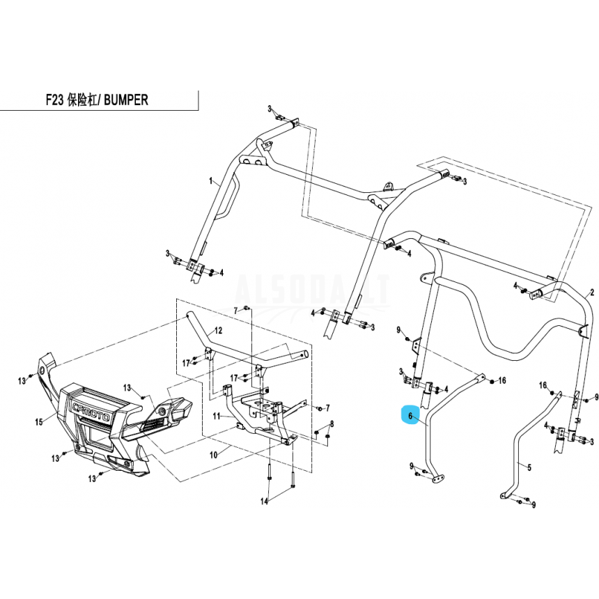 7030-232320 hand rest RH