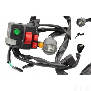 9AWA-160600-10000  HANDLEBAR SWITCH, LHSUMITOMO PLUG
