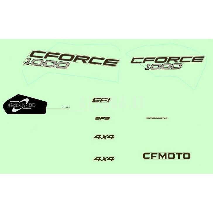 9AY1-1901A0-30000 DECAL ASSY