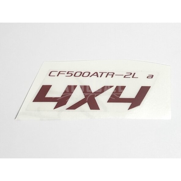 9CR2-190203 MODEL DECAL 9CR2-190203 MODEL DECAL