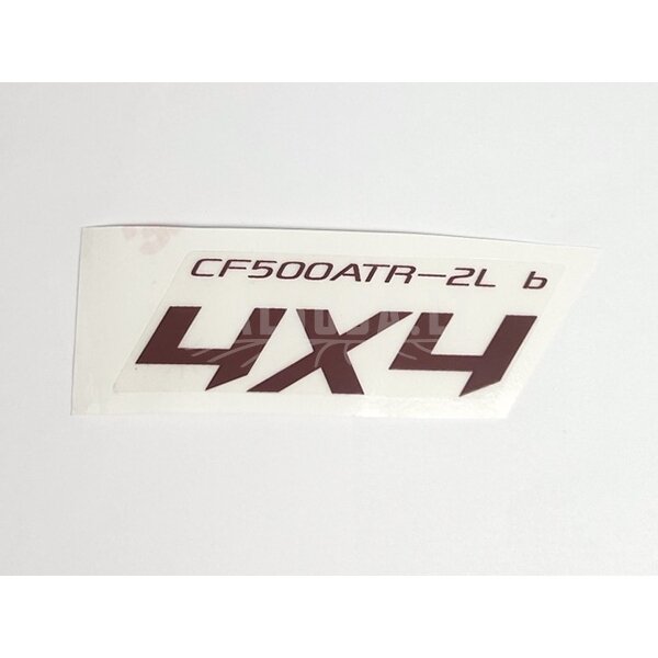 9CR2-190204 MODEL DECAL 9CR2-190204 MODEL DECAL
