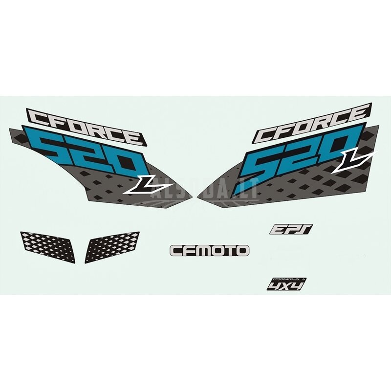 9CR2-190030-20000 DECAL ASSY