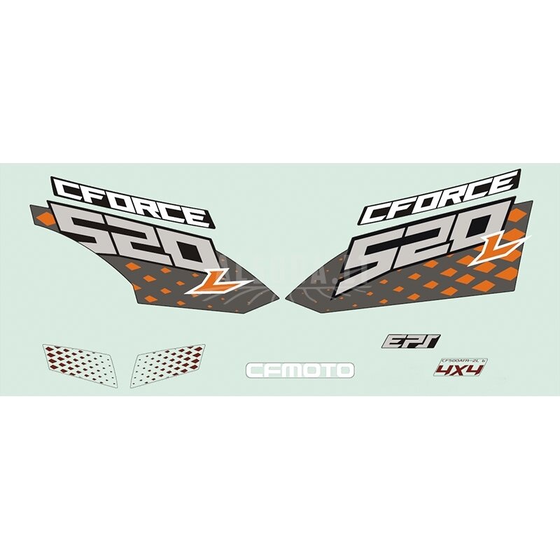 9CR2-190030 DECAL ASSY