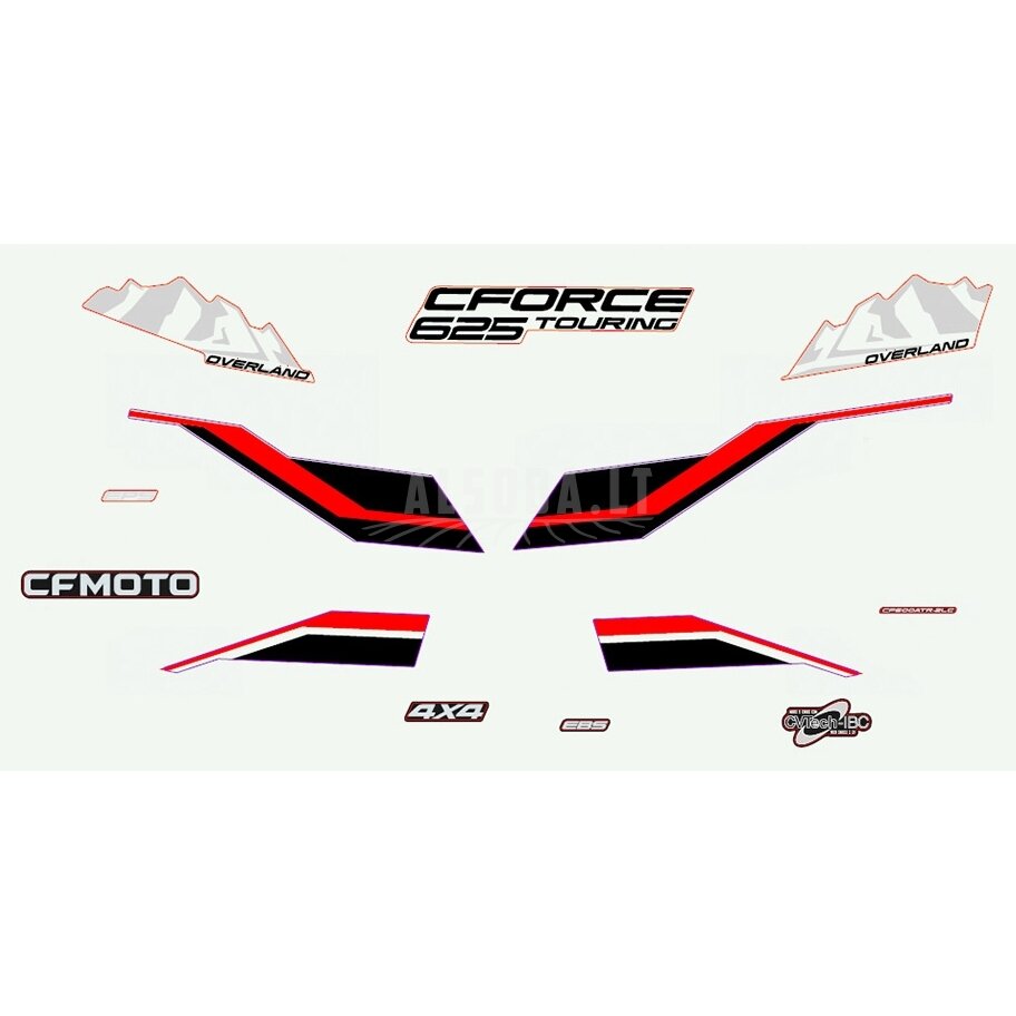 9CSV-190010-B000-10 DECAL ASSY