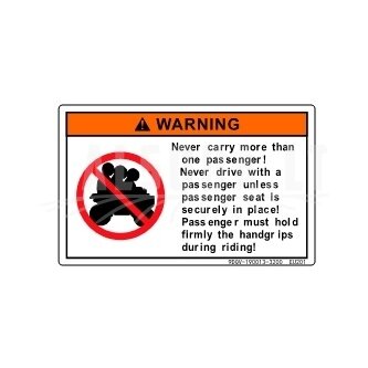 9DQV-190013-3200 DECAL, SAFETY WARNING 9DQV-190013-3200 DECAL, SAFETY WARNING