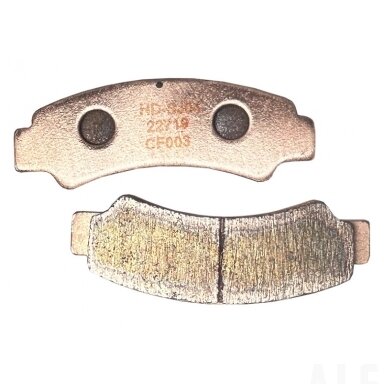 9DQV-0813A0 Stabdžių kaladėlės priekinės 9DQV-0813A0 BRAKE PAD