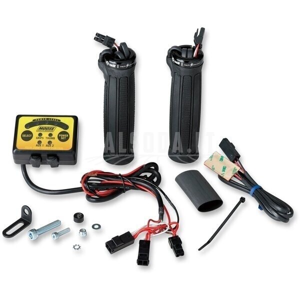 Šildomos rankenos MOOSE Quad Zone Heated Grip Kit 215072 Šildomos rankenos MOOSE Quad Zone Heated Grip Kit 215072