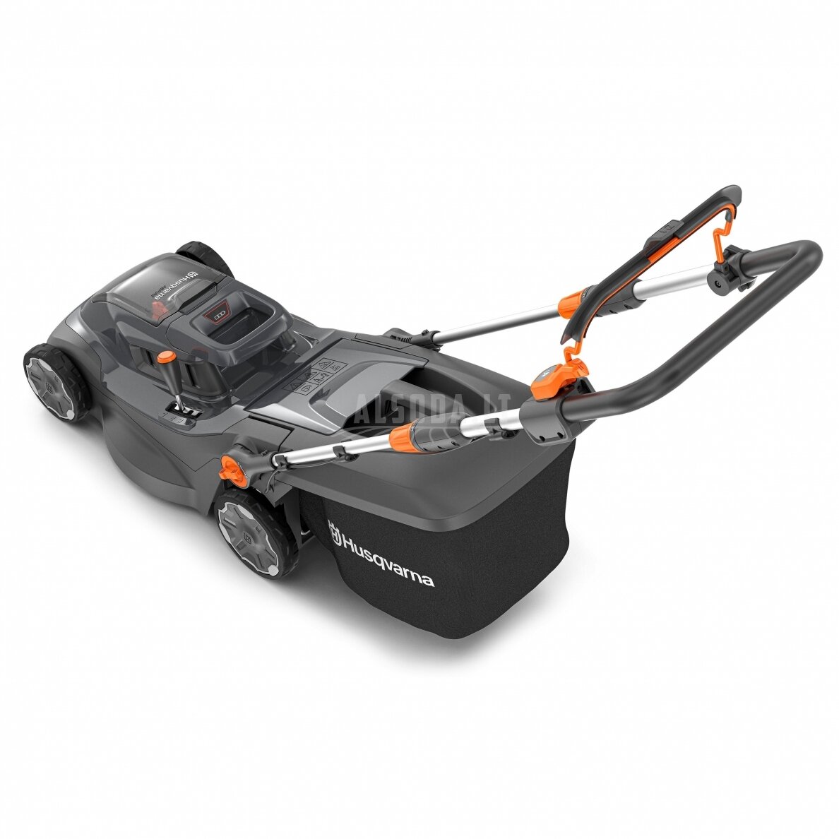 Akumuliatorinė vejapjovė Husqvarna Aspire LC34-P4A su baterija ir įkrovikliu 2