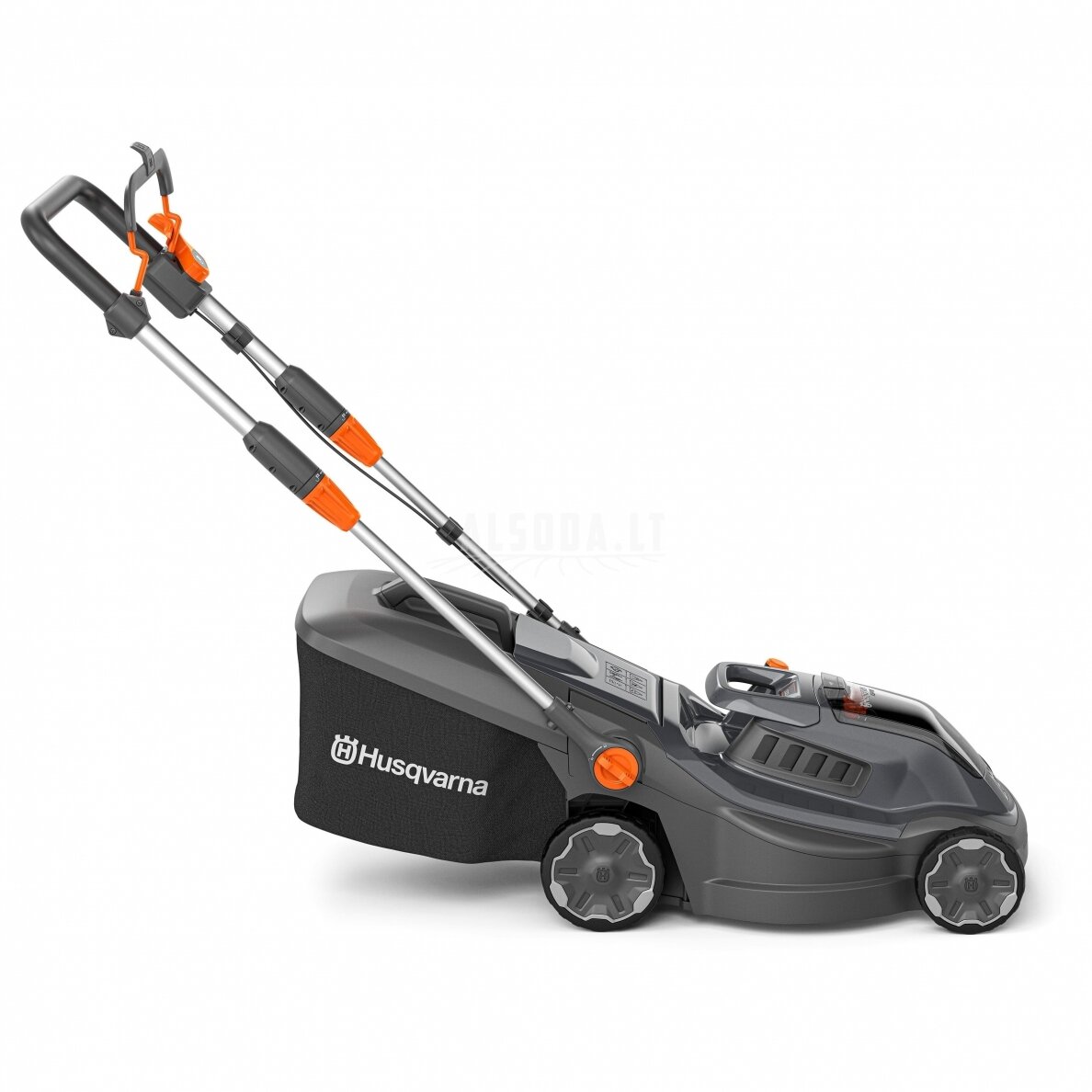 Akumuliatorinė vejapjovė Husqvarna Aspire LC34-P4A su baterija ir įkrovikliu 1