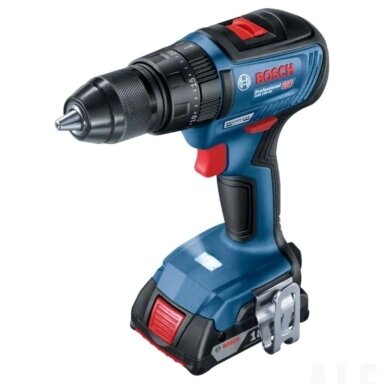 Akumuliatorinis smūginis suktuvas/gręžtuvas BOSCH GSB 18V-50 GAL 1880CV LC