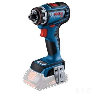 Akumuliatorinis suktuvas/gręžtuvas BOSCH GSR 18V-90 FC Solo CT