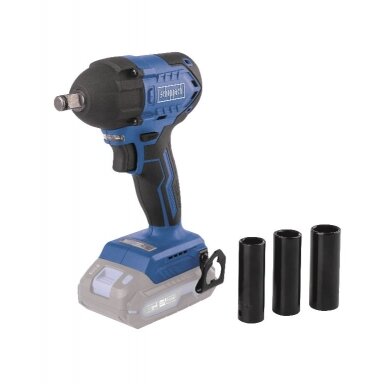 Akumuliatorinis veržliasukis BC-IW350-X 20V, korpusas, Scheppach