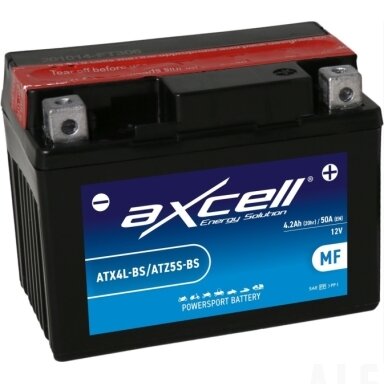 Akumuliatorius Axcell 3 Ah MF 12V 50A 113x70x85mm