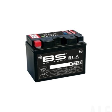 Akumuliatorius BS Battery BTZ12S 11.6Ah 215 (A) 31021100 Akumuliatorius BS Battery BTZ12S 11.6Ah 215 (A) 31021100