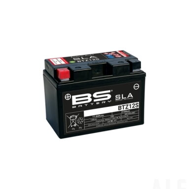 Akumuliatorius BS Battery BTZ12S 11.6Ah 215 (A) 31021100 Akumuliatorius BS Battery BTZ12S 11.6Ah 215 (A) 31021100