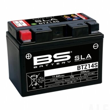 Akumuliatorius BS Battery BTZ14S 11.8Ah 230 (A) 31021100 Akumuliatorius BS Battery BTZ14S 11.8Ah 230 (A) 31021100