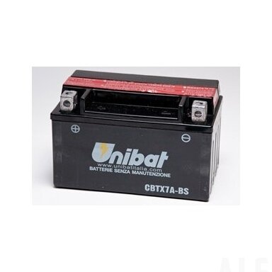 Akumuliatorius Unibat CBTX7A-BS 6AH