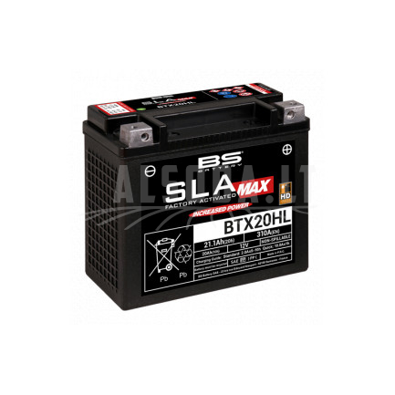 Akumuliatorius BS BTX20HL HD SLA MAX 12V 21.1Ah