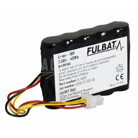 Akumuliatorius Husqvarna 18V, 2,5Ah FL-HU02, FULBAT SAS