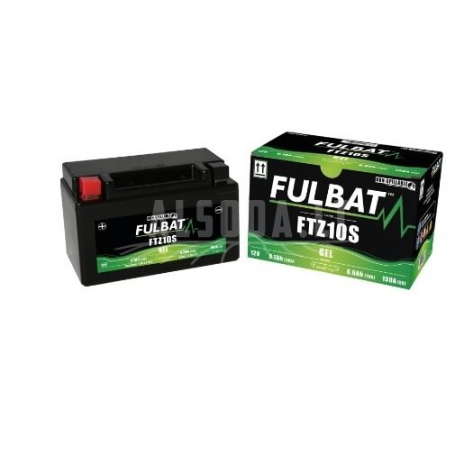 Akumuliatorius 12V 8,6Ah FTZ10S GEL, Fulbat