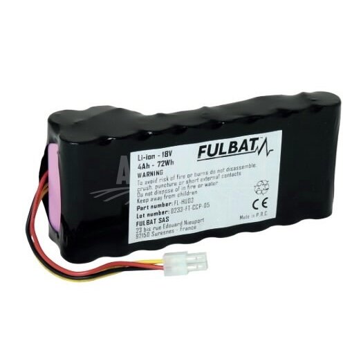 Akumuliatorius Husqvarna 18V, 4Ah FL-HU03, FULBAT SAS Akumuliatorius Husqvarna 18V, 4Ah FL-HU03, FULBAT SAS
