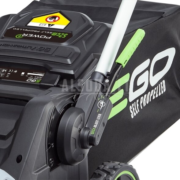Akumuliatorinė vejapjovė EGO Power+ Select X Cut LM2135E-SP 52cm 5