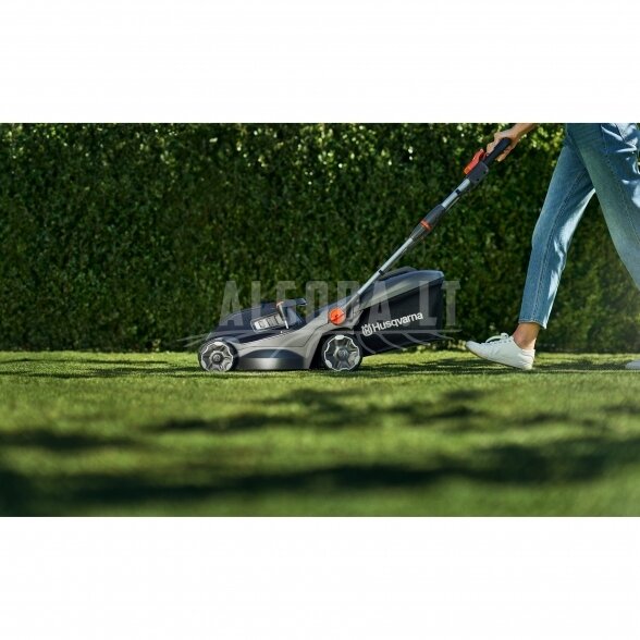 Akumuliatorinė vejapjovė Husqvarna Aspire LC34-P4A su baterija ir įkrovikliu 6
