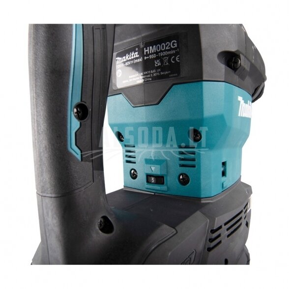 Akumuliatorinis atskėlimo plaktukas MAKITA HM002GZ03 40V Max XGT 5