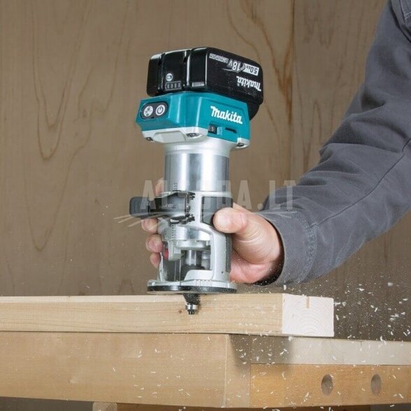 Akumuliatorinis frezeris MAKITA DRT50Z 1 Akumuliatorinis frezeris MAKITA DRT50Z 1