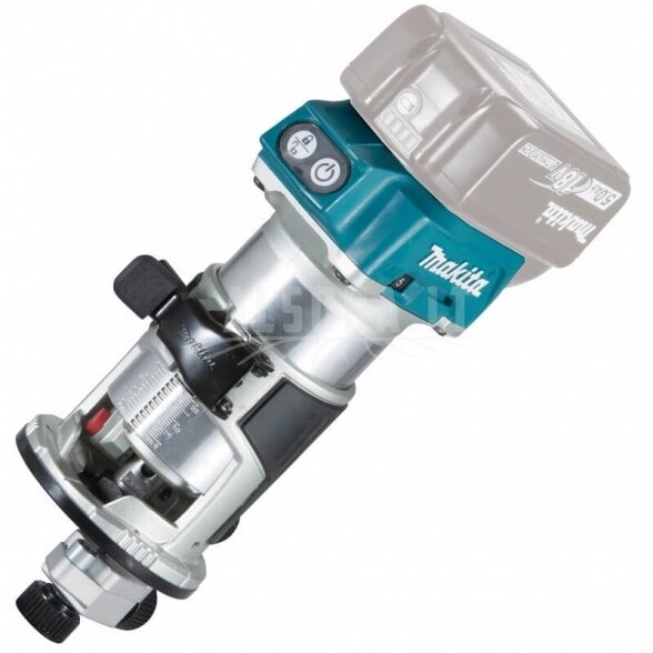 Akumuliatorinis frezeris MAKITA DRT50Z