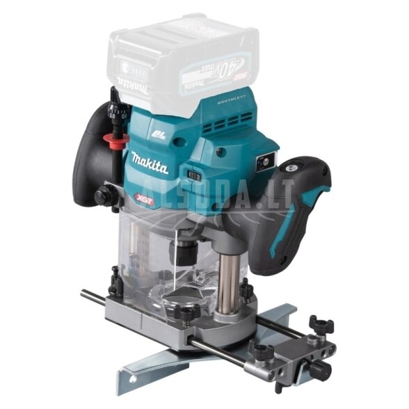 Akumuliatorinis frezeris MAKITA RP001GZ02 40V Max XGT 1 Akumuliatorinis frezeris MAKITA RP001GZ02 40V Max XGT 1