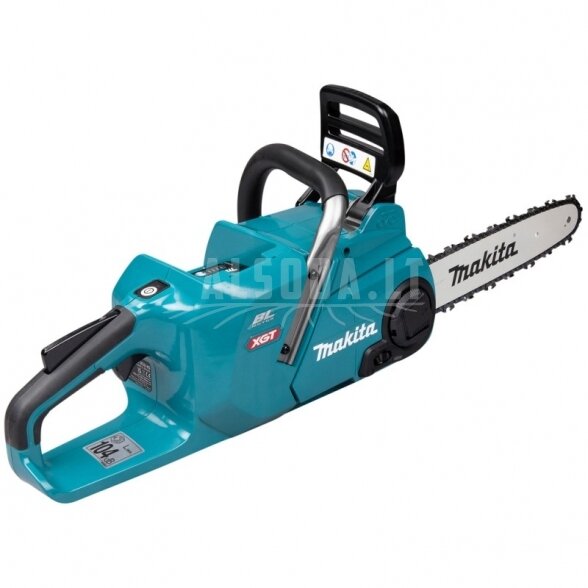 Akumuliatorinis grandininis pjūklas MAKITA UC014G 40V MAX XGT 2 Akumuliatorinis grandininis pjūklas MAKITA UC014G 40V MAX XGT 2