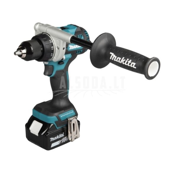 Akumuliatorinis gręžtuvas MAKITA DDF492RTJ 1 Akumuliatorinis gręžtuvas MAKITA DDF492RTJ 1