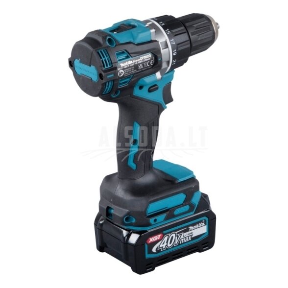 Akumuliatorinis gręžtuvas-suktuvas MAKITA DF002GD201 40V Max XGT 4 Akumuliatorinis gręžtuvas-suktuvas MAKITA DF002GD201 40V Max XGT 4