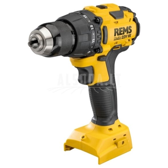 Akumuliatorinis gręžtuvas/suktuvas REMS 22V Helix VE 2
