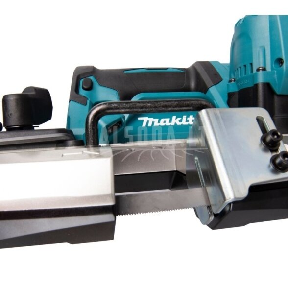 Akumuliatorinis juostinis pjūklas MAKITA DPB184Z 3 Akumuliatorinis juostinis pjūklas MAKITA DPB184Z 3