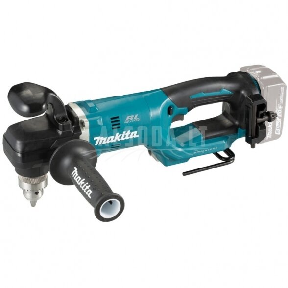 Akumuliatorinis kampinis gręžtuvas MAKITA DDA450ZK Akumuliatorinis kampinis gręžtuvas MAKITA DDA450ZK