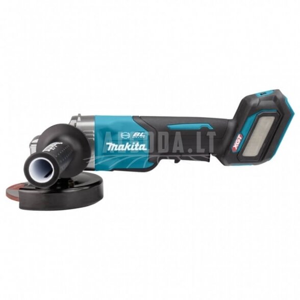 Akumuliatorinis kampinis šlifuoklis MAKITA GA029GZ 40V Max XGT 1