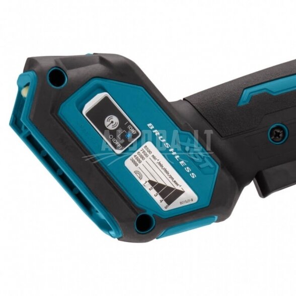 Akumuliatorinis kampinis šlifuoklis MAKITA GA029GZ 40V Max XGT 4