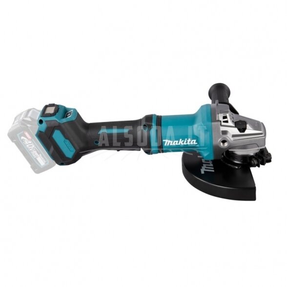 Akumuliatorinis kampinis šlifuoklis MAKITA GA038GZ 40V Max XGT 1 Akumuliatorinis kampinis šlifuoklis MAKITA GA038GZ 40V Max XGT 1