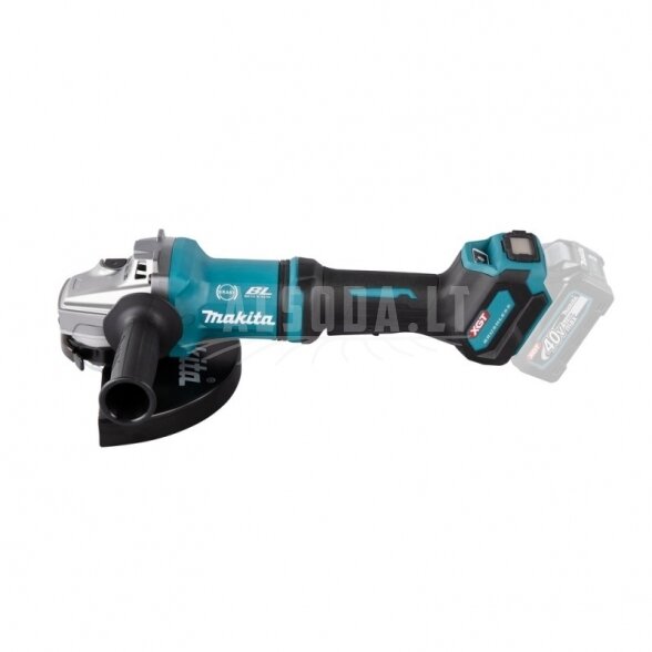 Akumuliatorinis kampinis šlifuoklis MAKITA GA038GZ 40V Max XGT 2 Akumuliatorinis kampinis šlifuoklis MAKITA GA038GZ 40V Max XGT 2