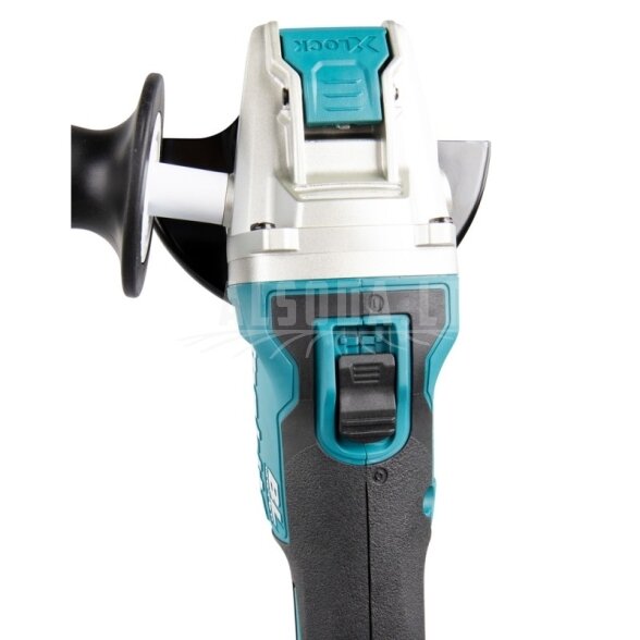 Akumuliatorinis kampinis šlifuoklis X-Lock MAKITA DGA521ZX1 3